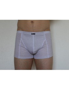 Boxer-short écran anti-ondes coton-argent