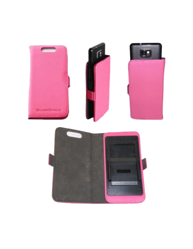 Etui anti-ondes universel petit format simili-cuir violet (clips) Etui anti-ondes universel petit format simili-cuir violet (clips)