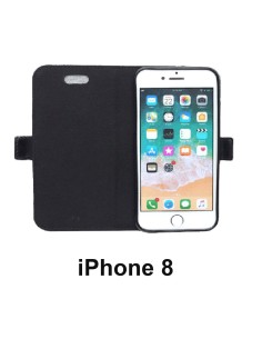 Etui anti-ondes iPhone 8 cuir (book)