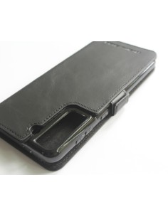 Funda antiradiación Samsung Galaxy S21 PLUS cuero negro