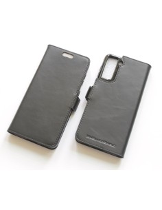 Etui anti-ondes Samsung Galaxy S21 cuir noir