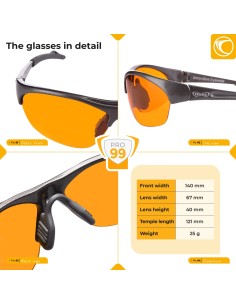 PRISMA CLASSIC PRO99 Anti-Blaulichtbrille – E709