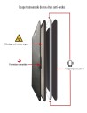 Etui anti-ondes iPhone 4 / 4s noir (up&down)