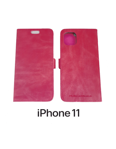 iPhone 11 Leder-Anti-Wellen-Hülle iPhone 11 Leder-Anti-Wellen-Hülle
