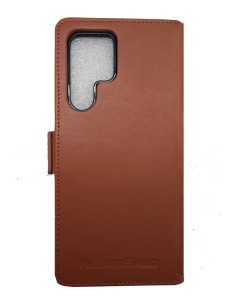 Fawn leather anti-radiation case for Samsung Galaxy S22 ULTRA