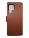 Fawn leather anti-radiation case for Samsung Galaxy S22 ULTRA
