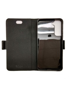 Etui anti-ondes en cuir noir pour Samsung Galaxy S22 Plus