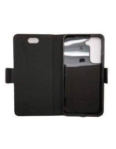 Black leather anti-radiation case for Samsung Galaxy S22