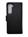 Etui anti-ondes en cuir noir pour Samsung Galaxy S22