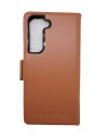 Black leather anti-radiation case for Samsung Galaxy S22