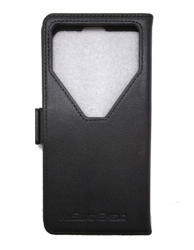 Etui anti-ondes universel format XL cuir noir (adhésif) Etui anti-ondes universel format XL cuir noir (adhésif)
