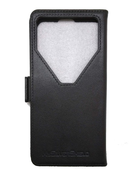 Etui anti-ondes universel taille L cuir noir