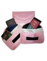 Mittleres Modell Faraday-Strahlungsschutzbeutel (rosa Stoff)