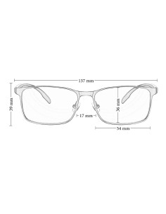 PRiSMA® LiMBURG LiTE Blue light protection glasses 95%