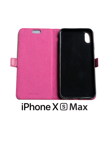 iPhone XS Max Leder Anti-Wellen-Hülle rosa (Book) iPhone XS Max Leder Anti-Wellen-Hülle rosa (Book)