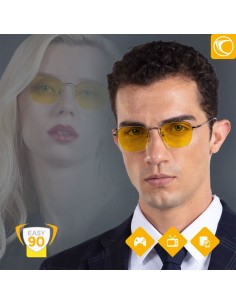 Óculos PRiSMA GAMER – KAHLA EASY90 anti-luz azul – KL702