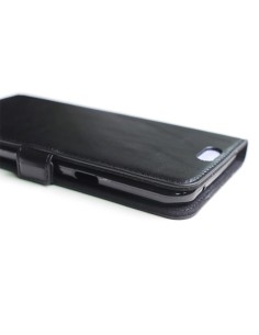 Etui anti-ondes Samsung Galaxy A8 (2015) cuir supérieur noir (book)