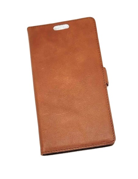Universal anti-radiation case compatible GALAXY J5 PRO black leather
