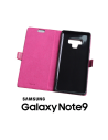 Etui anti-ondes Samsung Galaxy Note9 cuir supérieur rose (book)