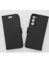 Etui anti-ondes en cuir noir pour Samsung Galaxy S23 Plus