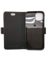 Funda anti-radiación para iPhone 15 PLUS  en piel negra