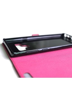 Samsung Galaxy Note9 top cuero rosa (libro)