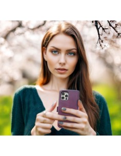 Etui anti-ondes en cuir pour Apple iPhone 12 ou 12 PRO BIODEGRADABLE