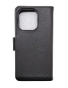 Etui noir anti-ondes en cuir pour Apple iPhone 16 Pro