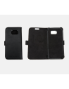 Samsung Galaxy S6 / S6 Edge black top leather (book)