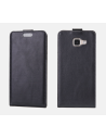 Etui anti-ondes Samsung Galaxy A5 2016 cuir supérieur noir (up&down)