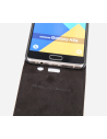 Etui anti-ondes Samsung Galaxy A5 2016 cuir supérieur noir (up&down)