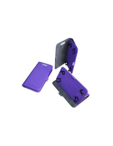 Etui anti-ondes universel très petit format simili-cuir violet (crochets) Etui anti-ondes universel très petit format simili-cuir violet (crochets)