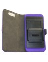 Etui anti-ondes universel petit format simili-cuir violet (clips)