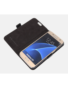 Samsung Galaxy S7 top leather anti-wave case (book)