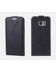 Samsung Galaxy S7 Edge Top Leather Anti-Wave Case (up-down)