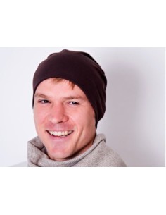 Bonnet anti-ondes gris réversible noir(mixte)