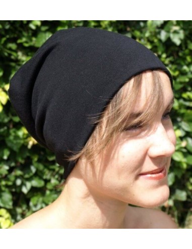 Bonnet anti-ondes gris réversible noir(mixte) Bonnet anti-ondes gris réversible noir(mixte)