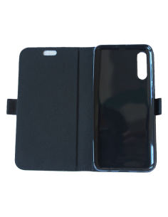 Etui anti-ondes Samsung Galaxy A50 cuir supérieur noir