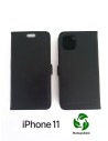 ETUI ANTI-ONDES IPHONE 11 CUIR SUPÉRIEUR NOIR (BIODÉGRADABLE)