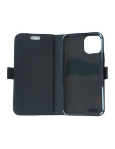 IPHONE 11 PRO LEDER ANTIWELLET-HÜLLE SCHWARZ (KARTENHALTER)