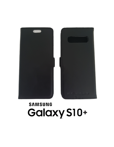 Etui anti-ondes Samsung Galaxy S10+ cuir supérieur noir Etui anti-ondes Samsung Galaxy S10+ cuir supérieur noir