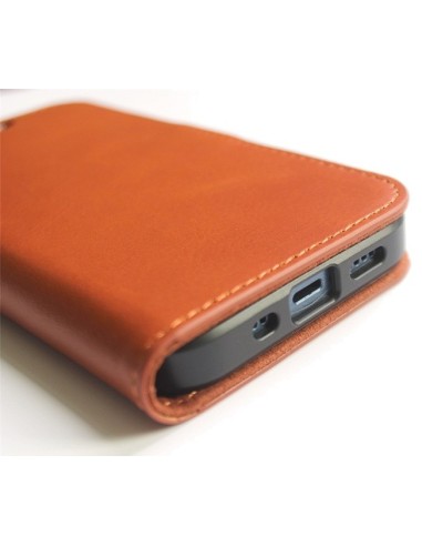 Protection anti ondes téléphone iPhone12 et 12 PRO en cuir